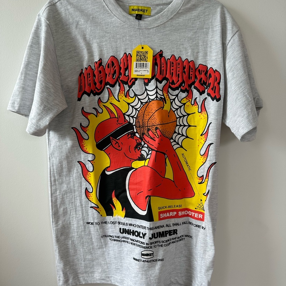 MARKET Unholy Jumper Graphic Tee